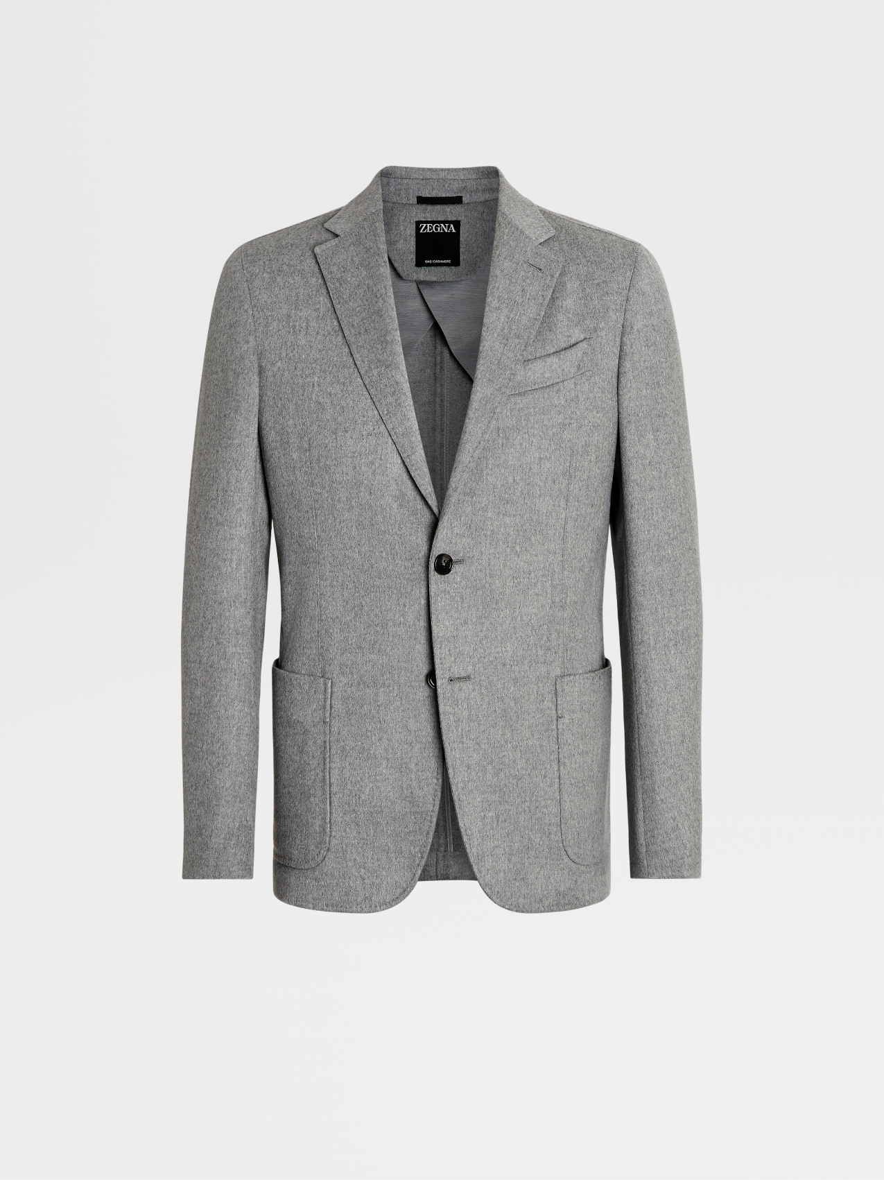 Grey Mélange Oasi Cashmere Blazer
